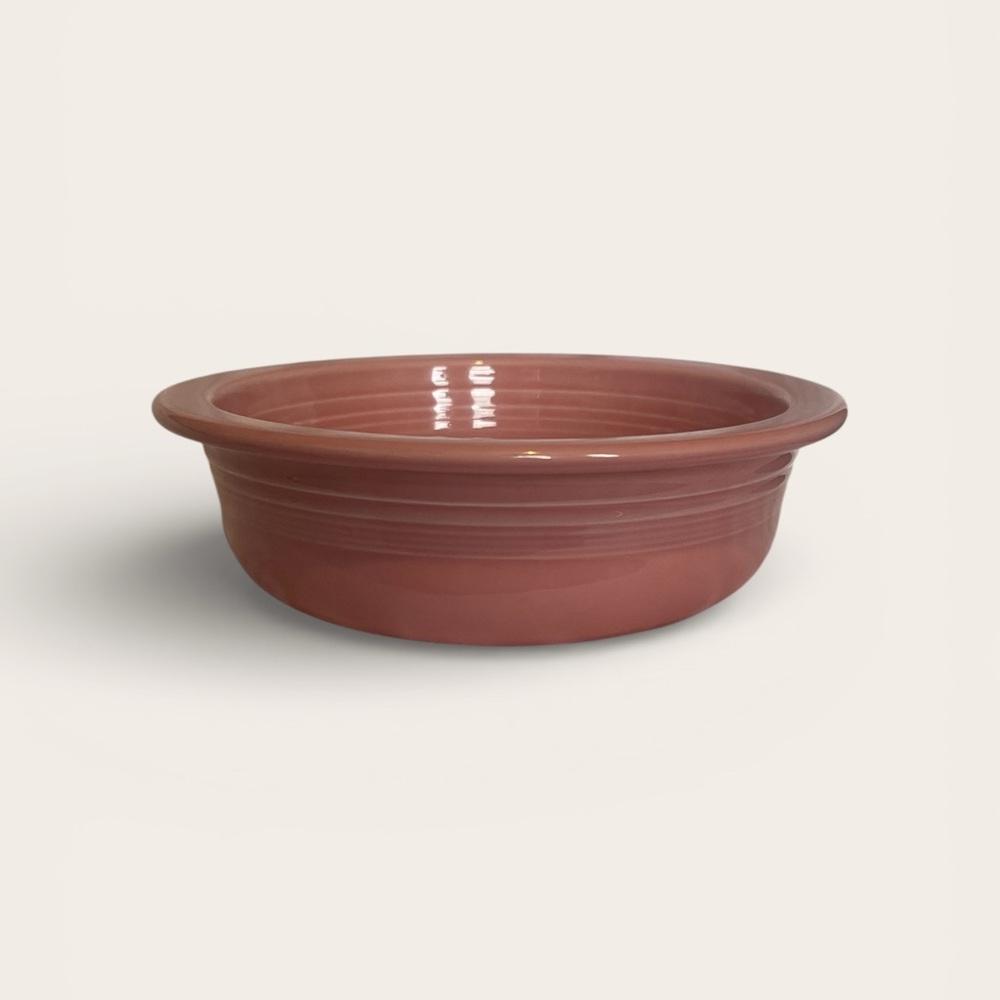 VTG Fiestaware Rose Color Bowl